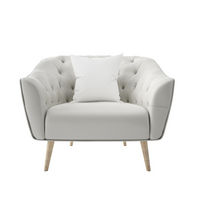 Elegant Tufted Accent Chair