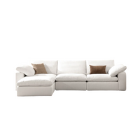 L-Shaped Standard Lounge Sofa Set