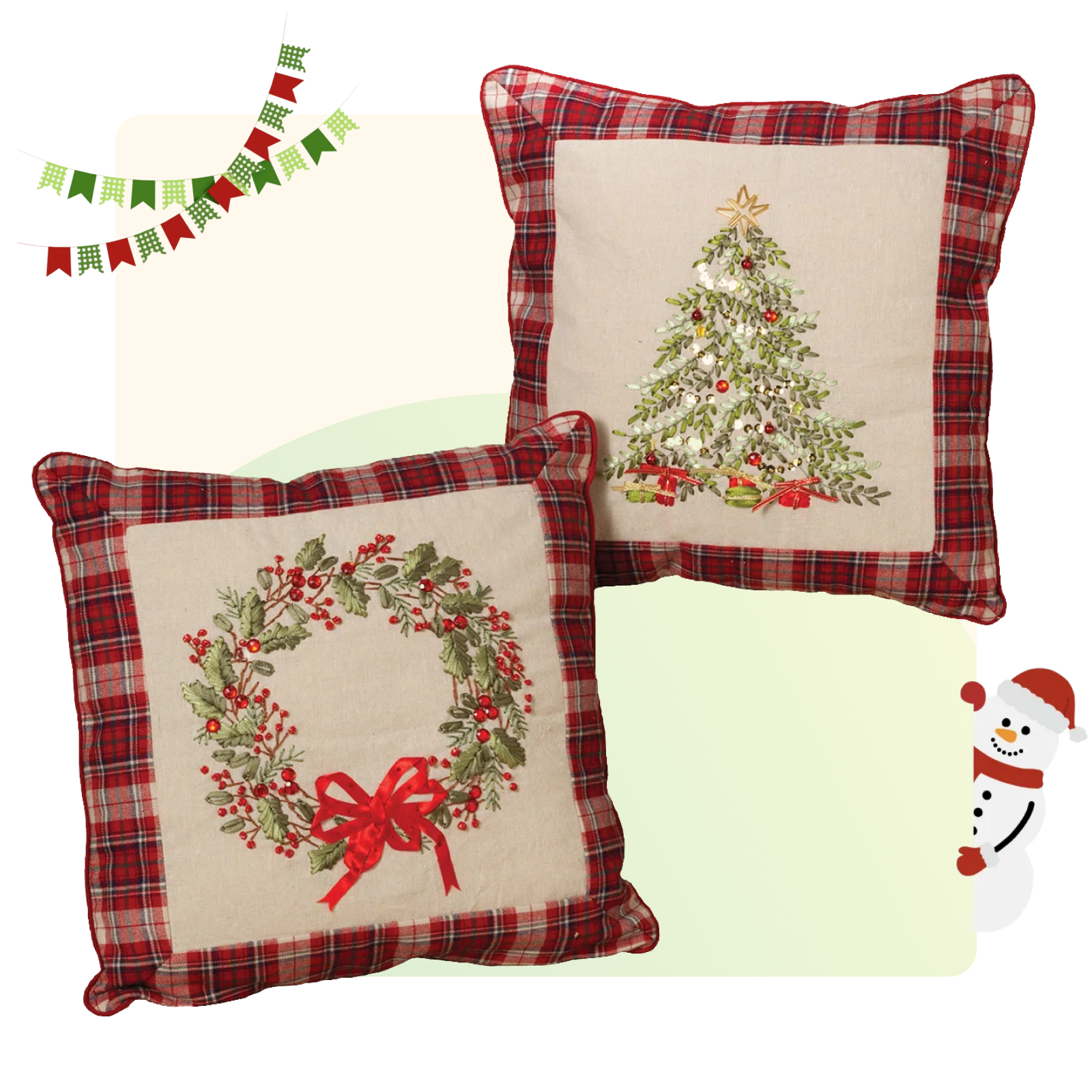 Christmas Pillows & Throws
