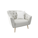 Elegant Tufted Accent Chair