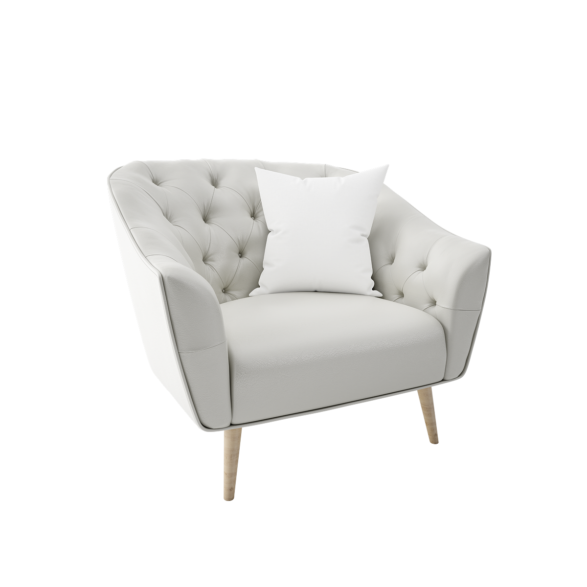 Elegant Tufted Accent Chair