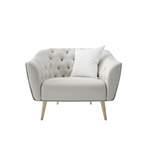 Elegant Tufted Accent Chair