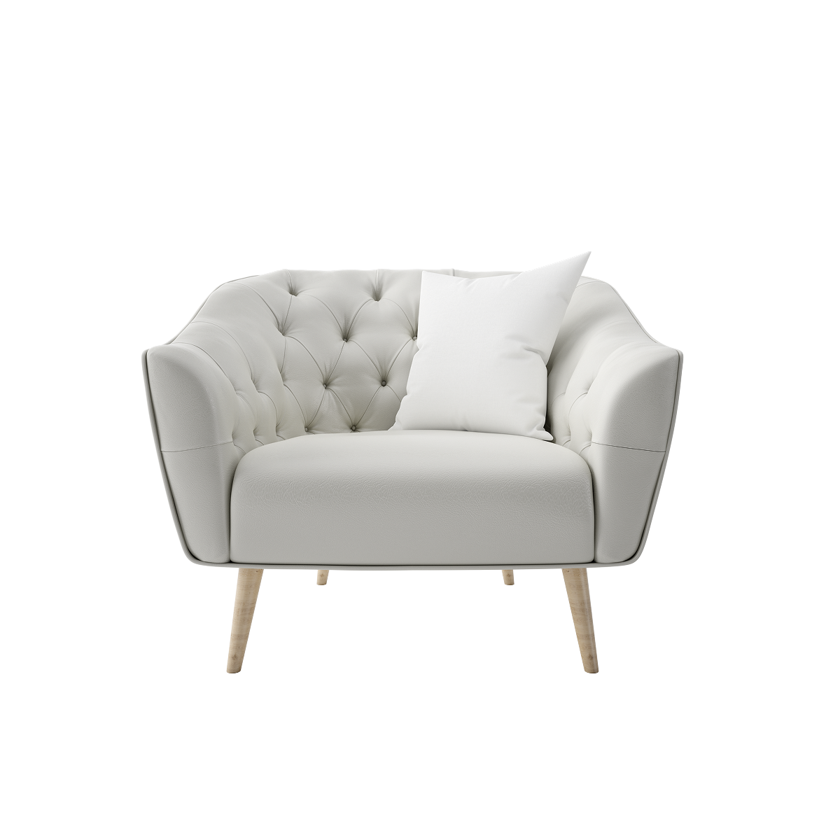 Elegant Tufted Accent Chair