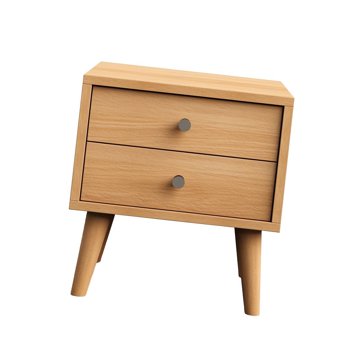 Decor ScandiCraft Wooden Nightstand