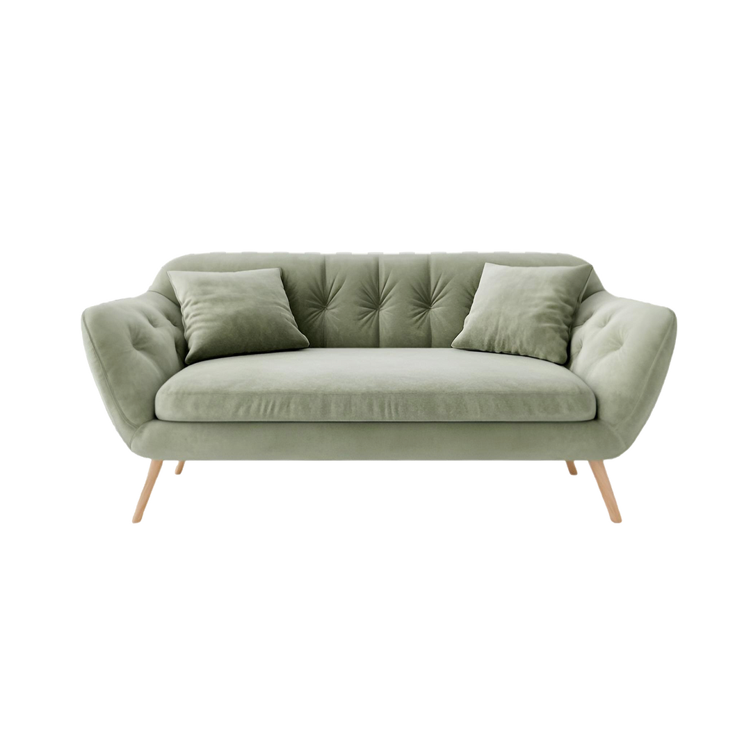 Emerald Luxe Velvet Sofa
