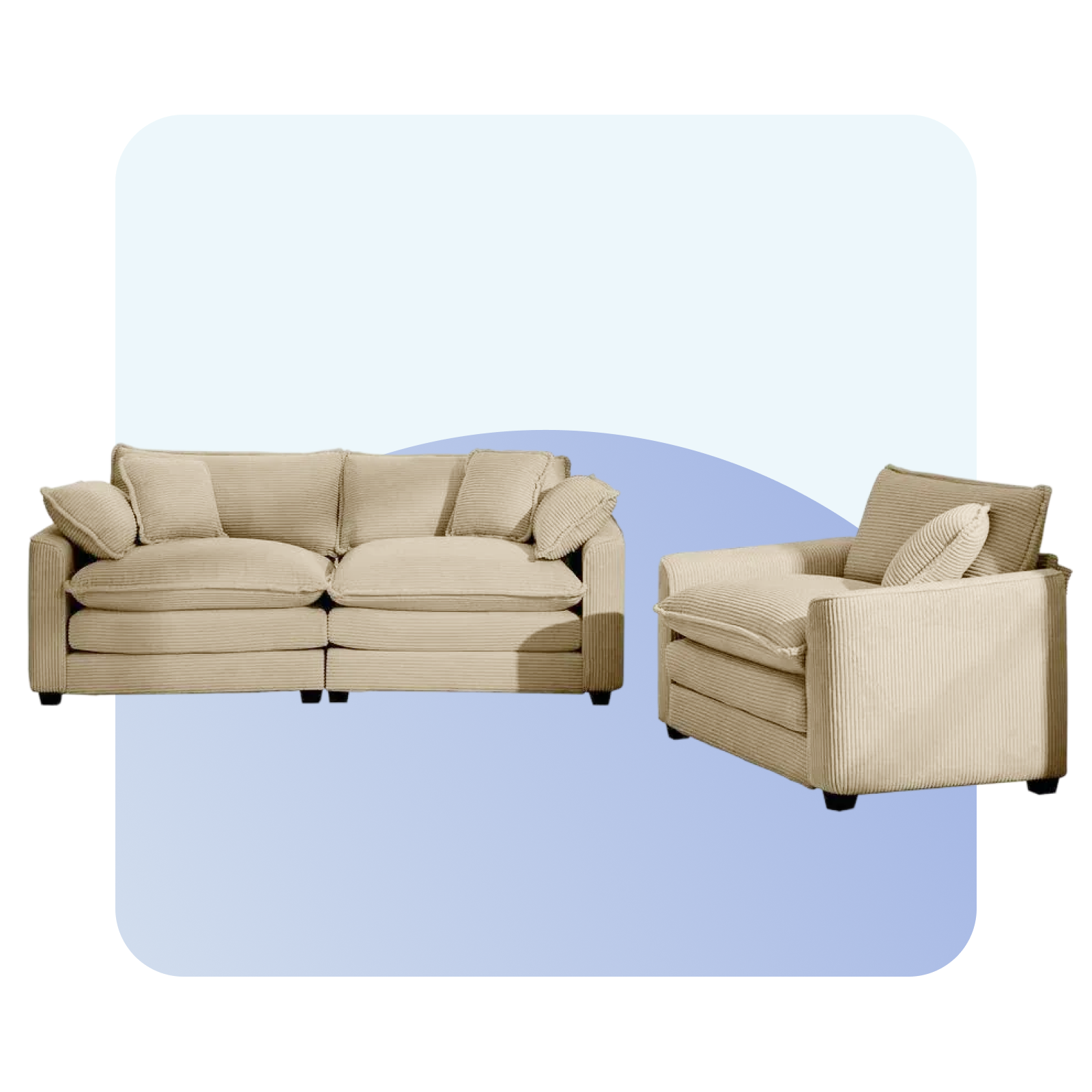 3 + 1 Seater Sofa Sets