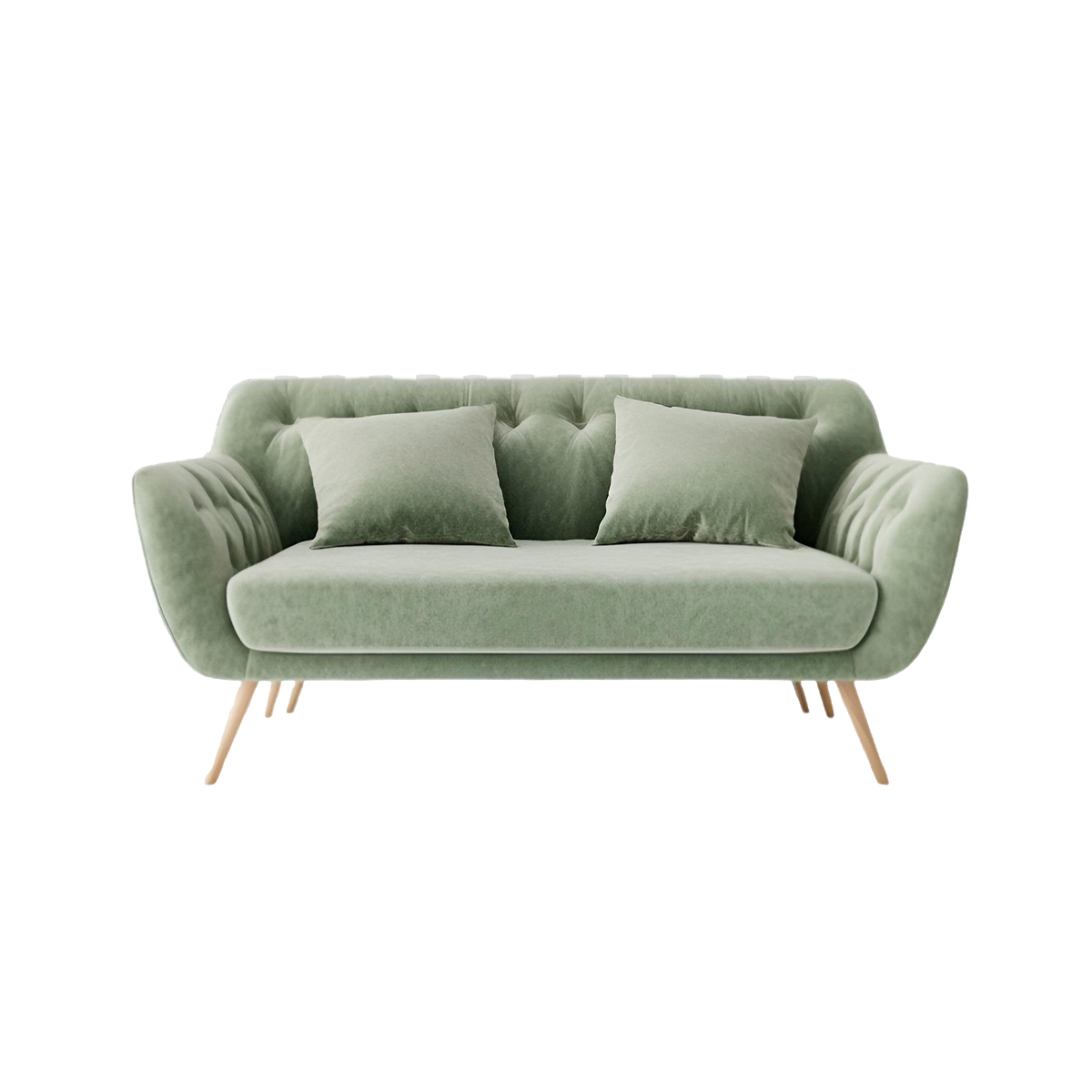 Emerald Luxe Velvet Sofa