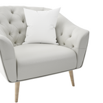 Elegant Tufted Accent Chair