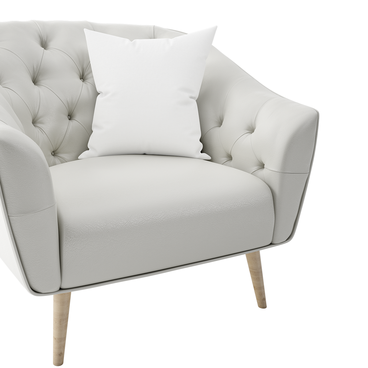 Elegant Tufted Accent Chair
