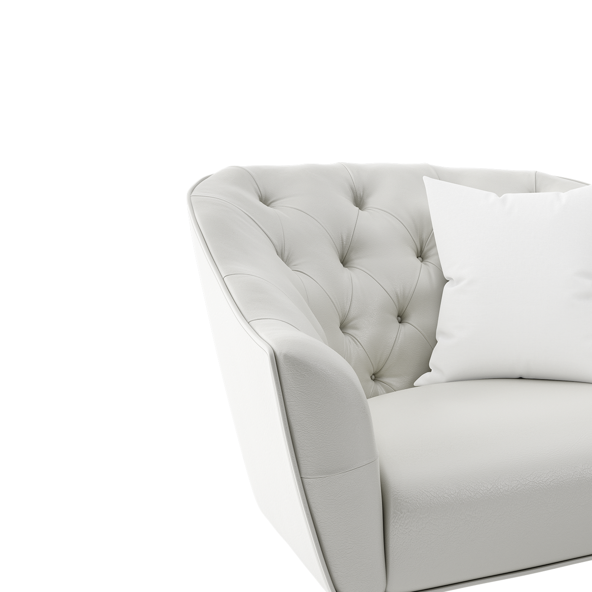 Elegant Tufted Accent Chair