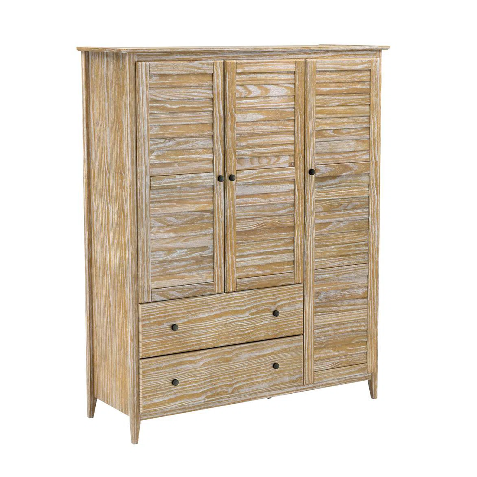 Decor Wood 3-Door Wardrobe
