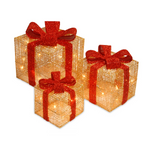 Christmas Light White Gifts (set of 3)