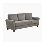 Charcoal Grey Fabric 3 + 2 Sofa Set