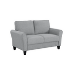 Light Grey Scandinavian 3 + 2 Sofa Suite