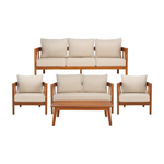 5-piece Aluminum Lounge & Outdoor Sofa Set