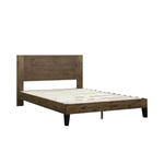 Grey Wooden Single Bed Frame