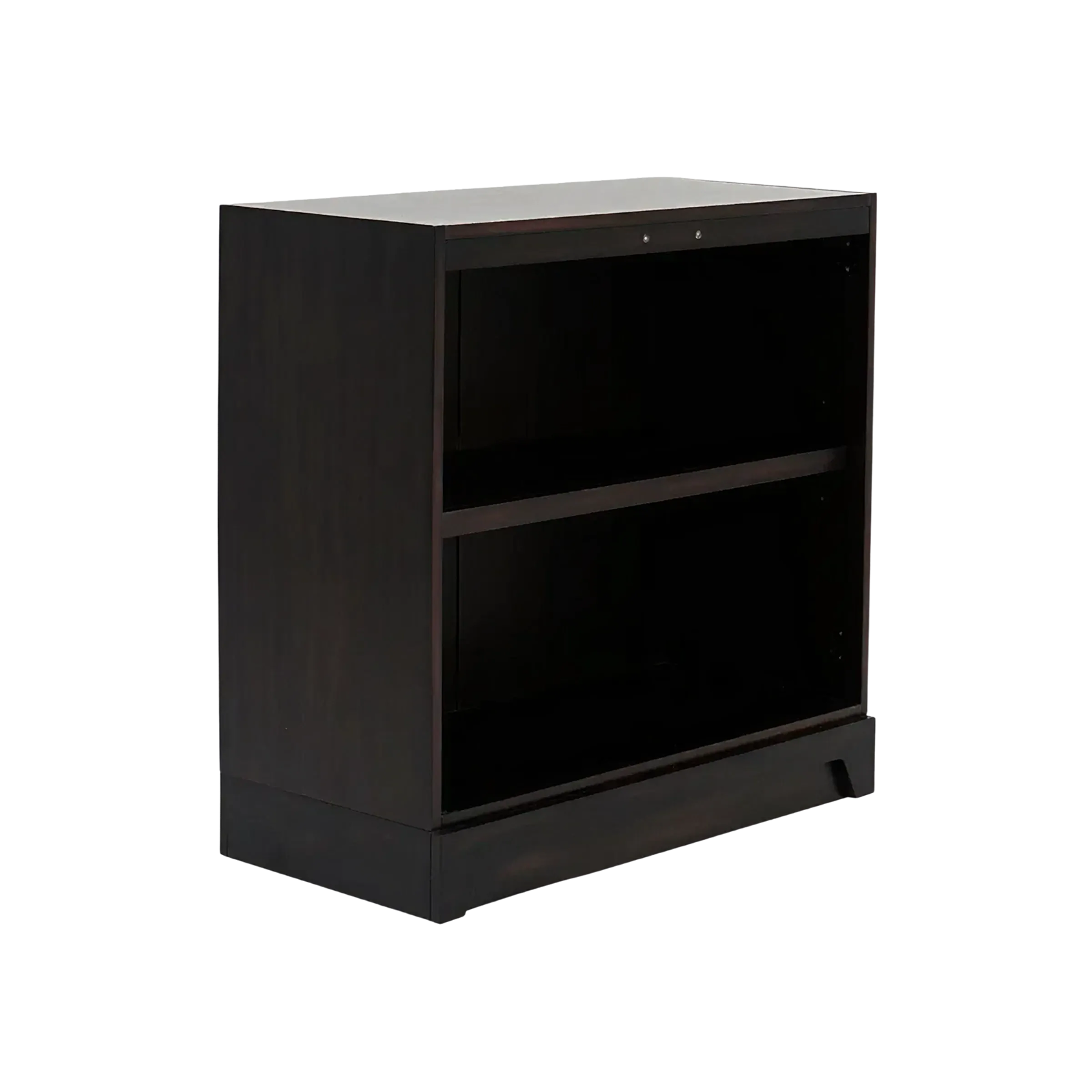Beckhardt Black 2-shelf Stack-on Bookcase