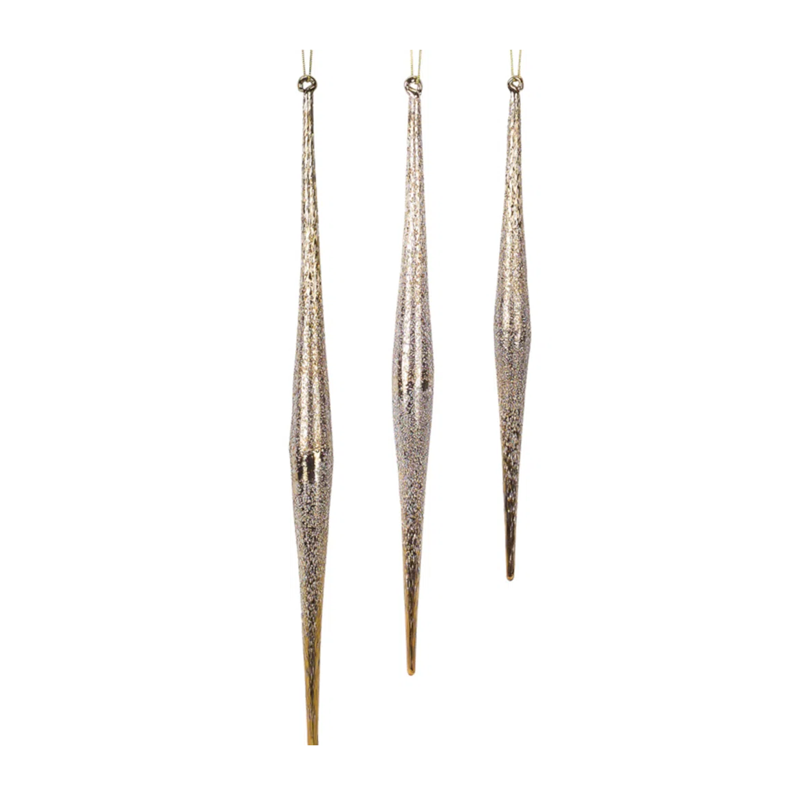 Vast Glass Golden Icicle