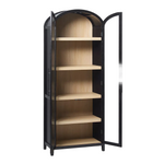 Decor Arched Cabinet with Glass Door