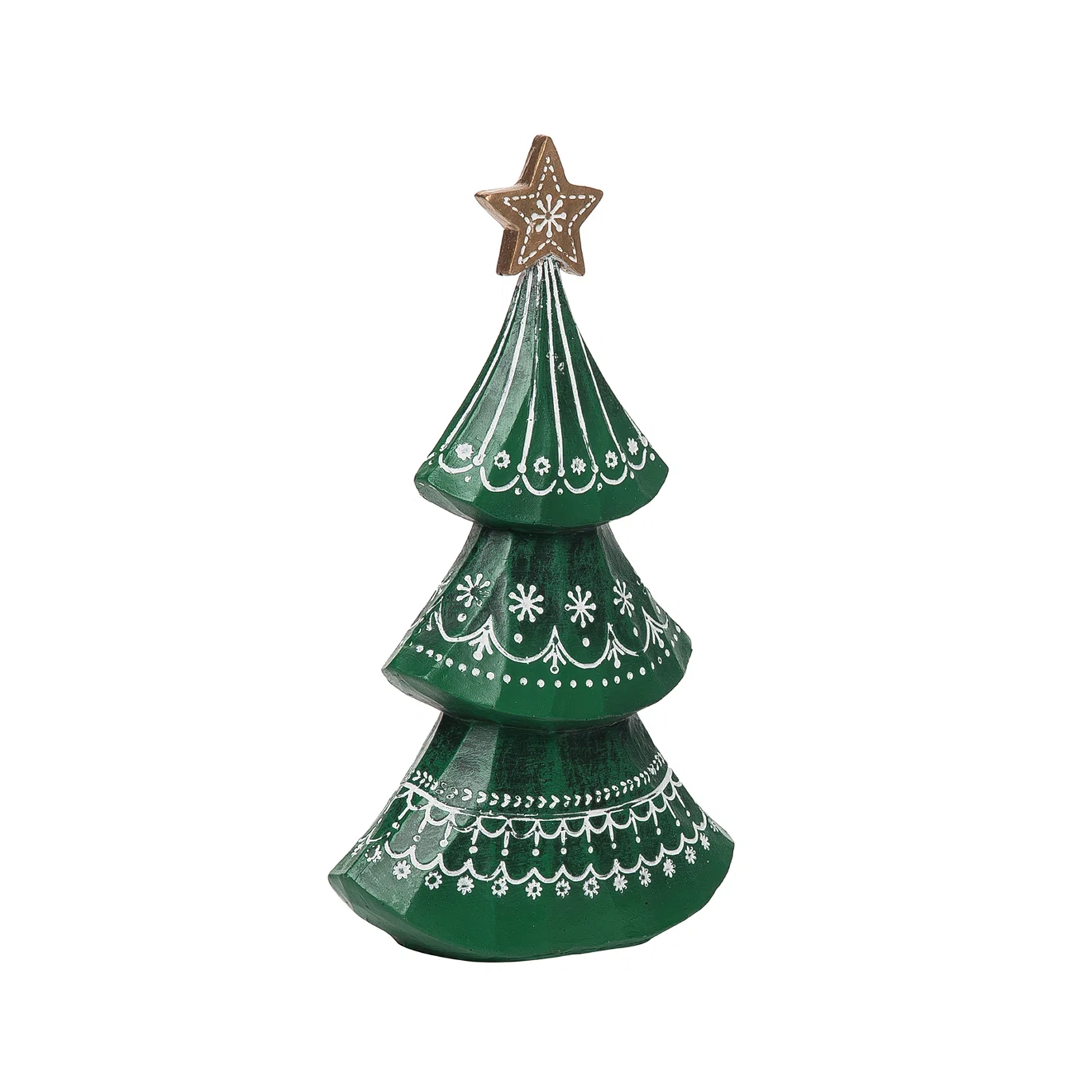 Christmas 10in Resin Xmas Tree