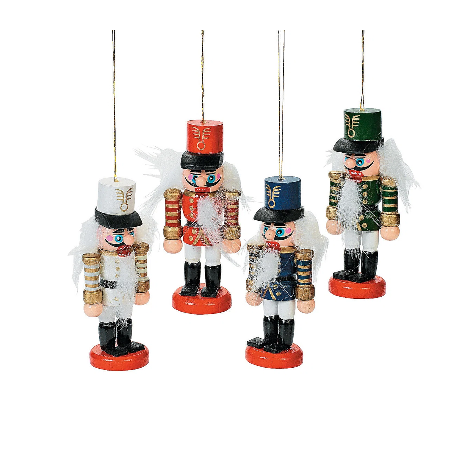 Traditional Wooden Soldier Nutcracker Set