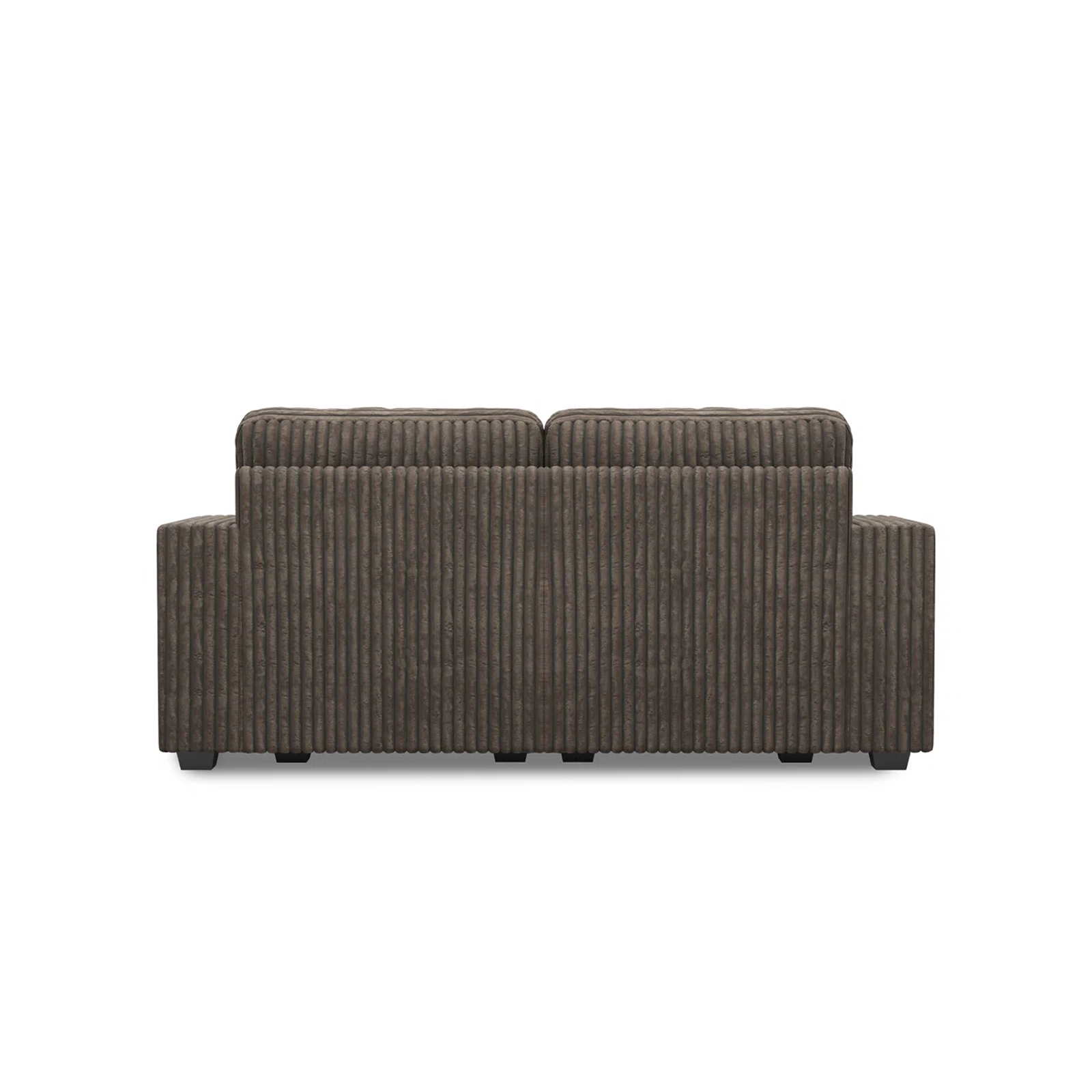 Modern Charcoal Grey 2-Seater