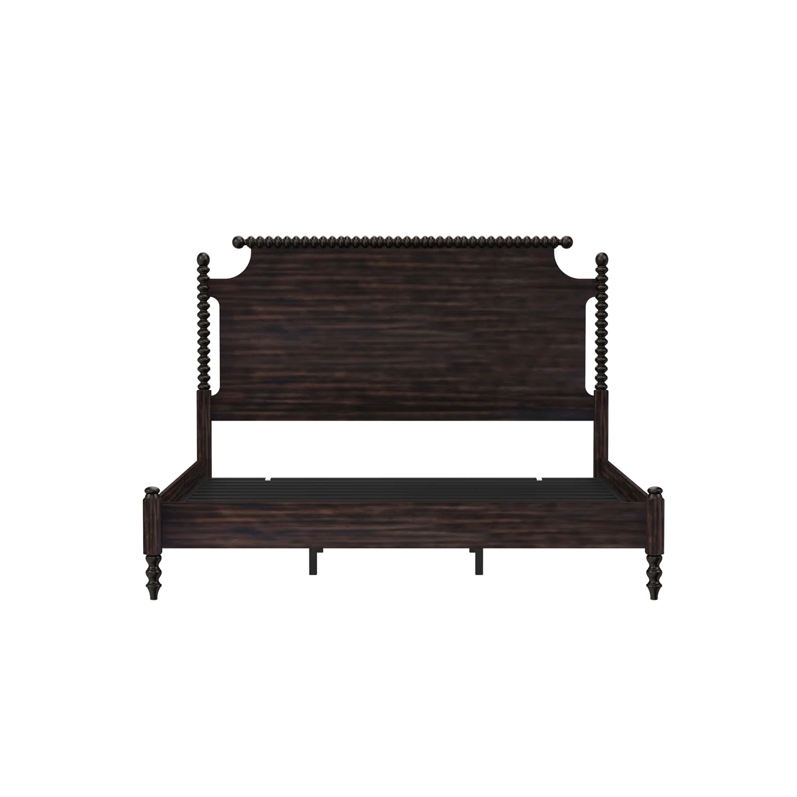 Decorative Queen Bed Frame with Storage