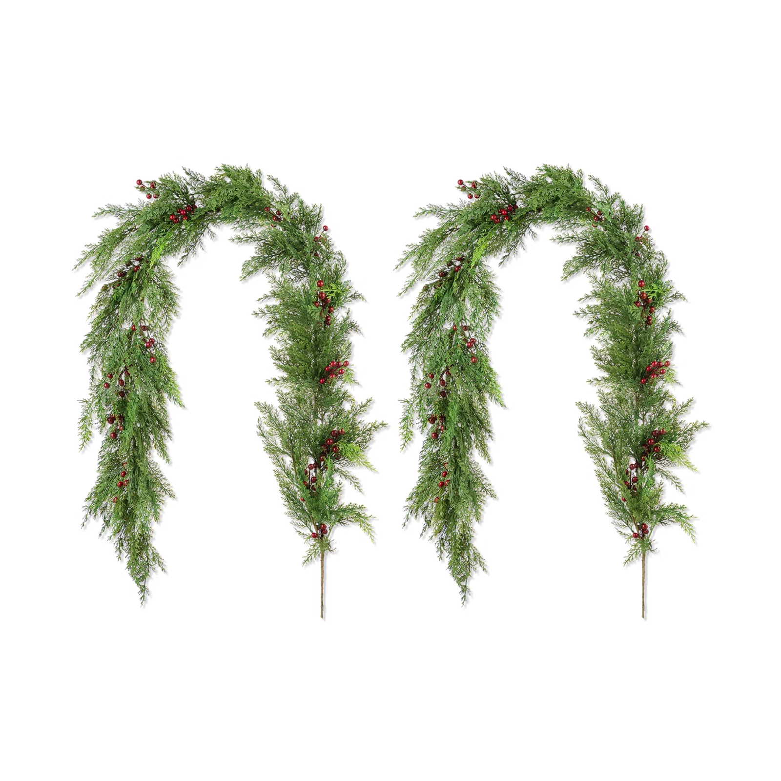 Classic Unlit Mixed Pine Artificial Wreath