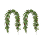 Classic Unlit Mixed Pine Artificial Wreath
