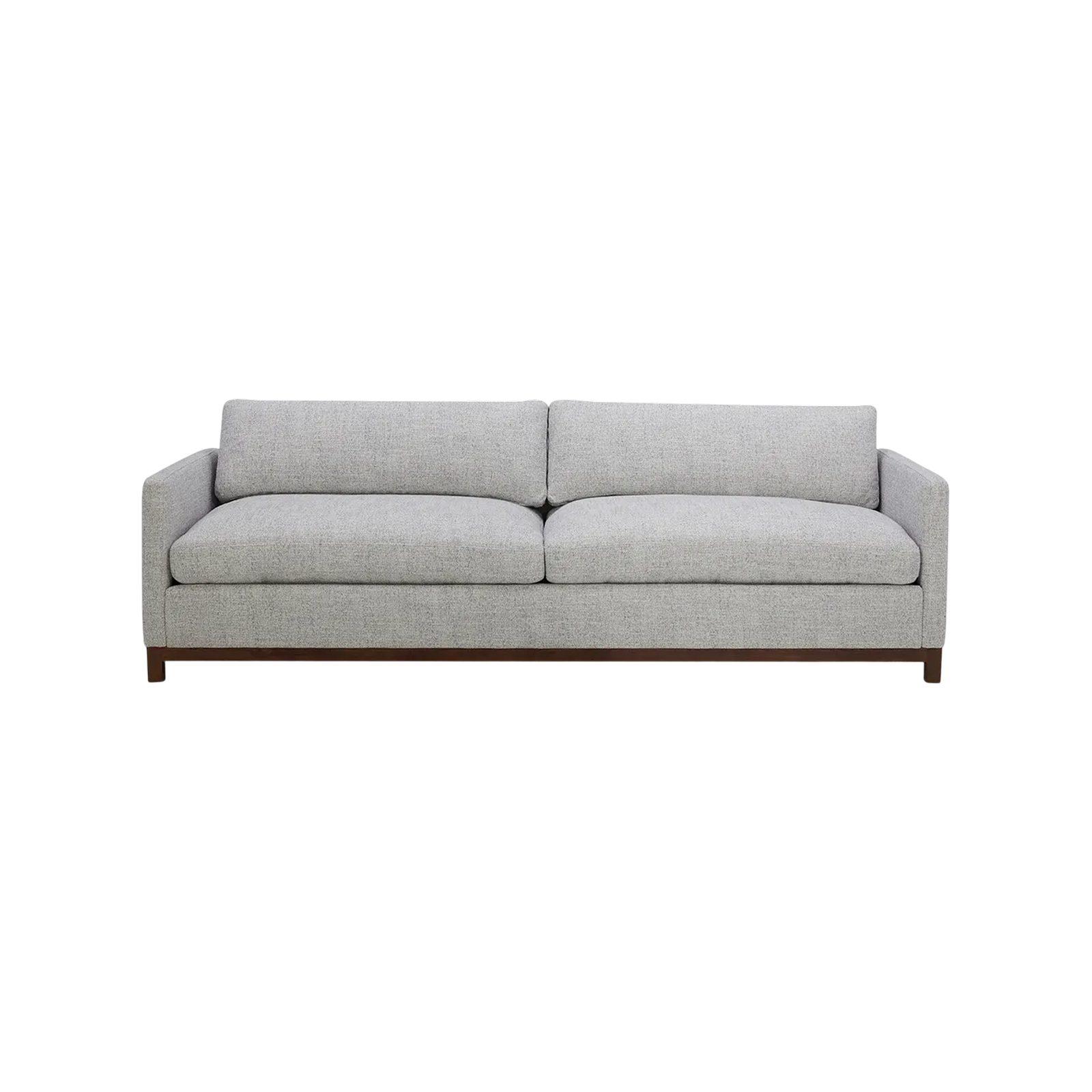 Soft Dove Grey Loveseat