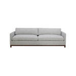 Soft Dove Grey Loveseat
