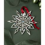 Grand Crystal Jeweled Snowflake Ornament