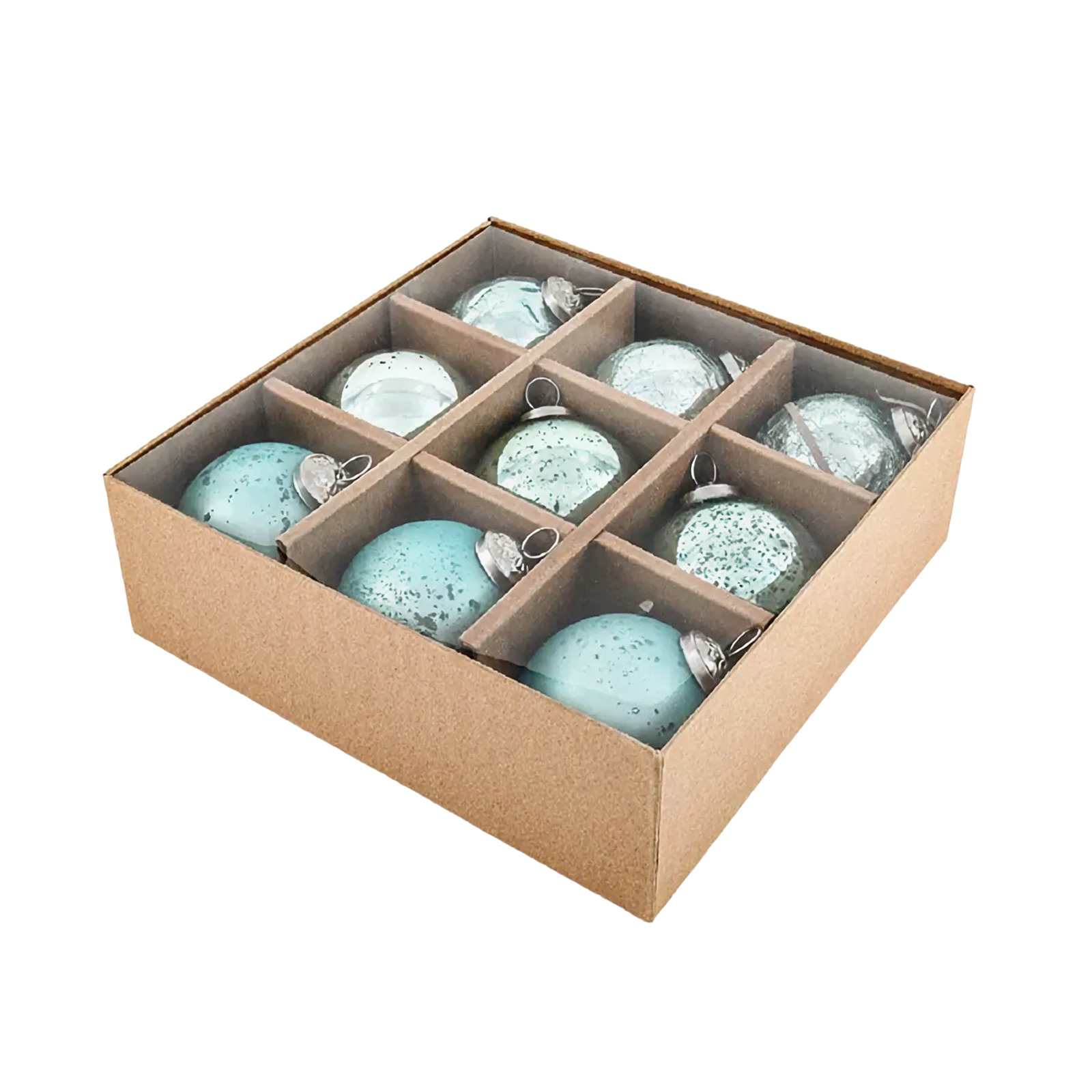 Decor Teal Glass Ball