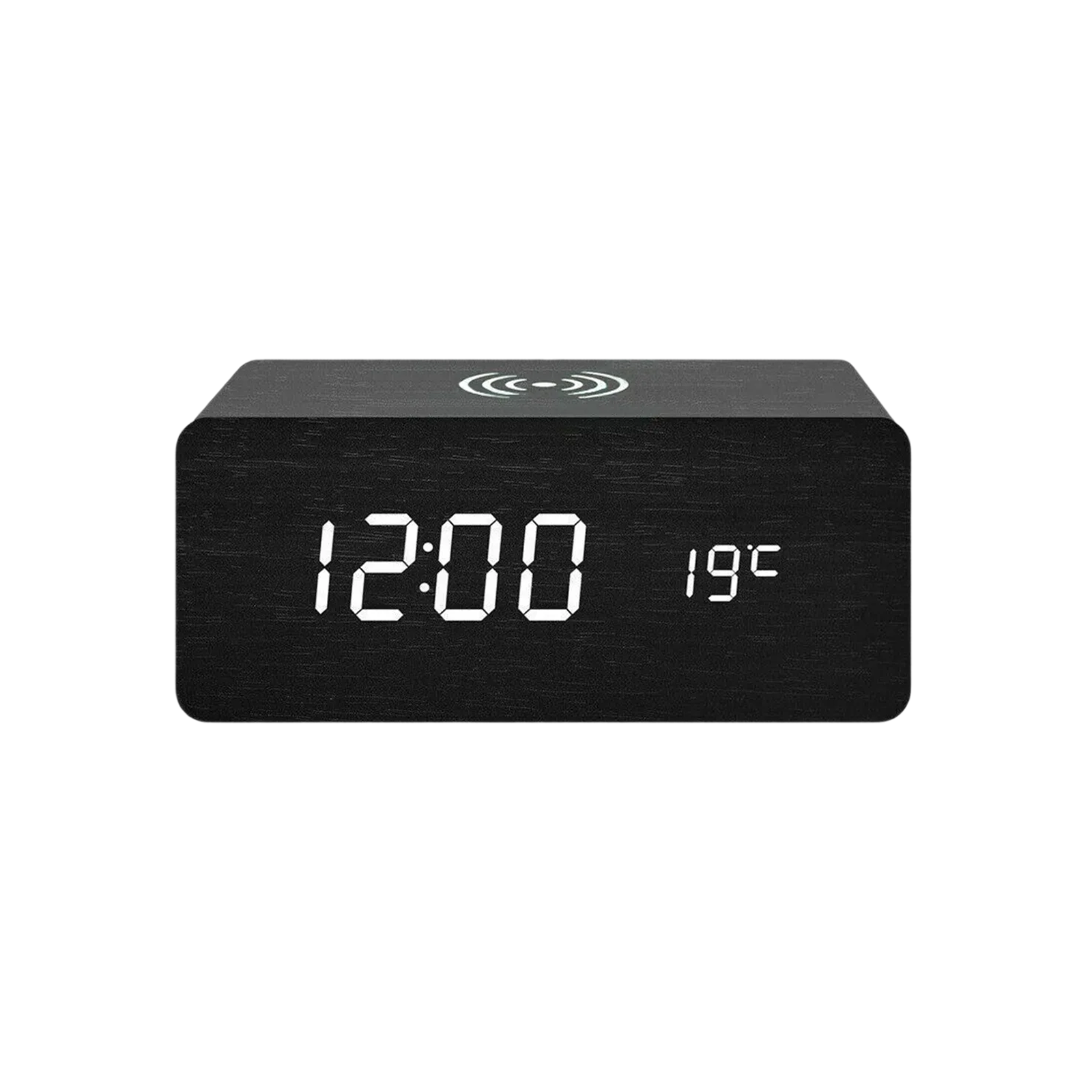 Wooden Digital Alarm Clock