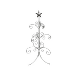 Gold Metal Mini Regent Ornament Display Tree