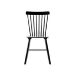 Black Spindle Back Dining Chair