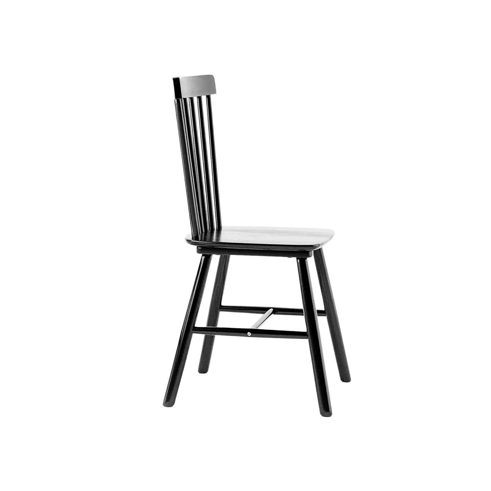 Black Spindle Back Dining Chair