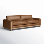 Camel Brown Genuine Leather Sofa