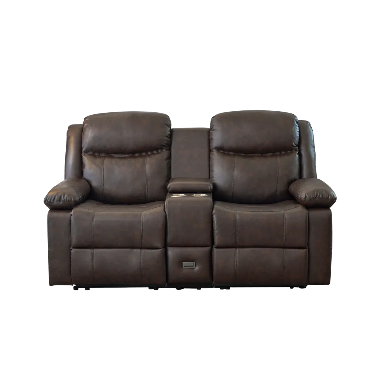 Ultimate Cinema Dual Recliner Loveseat with Console