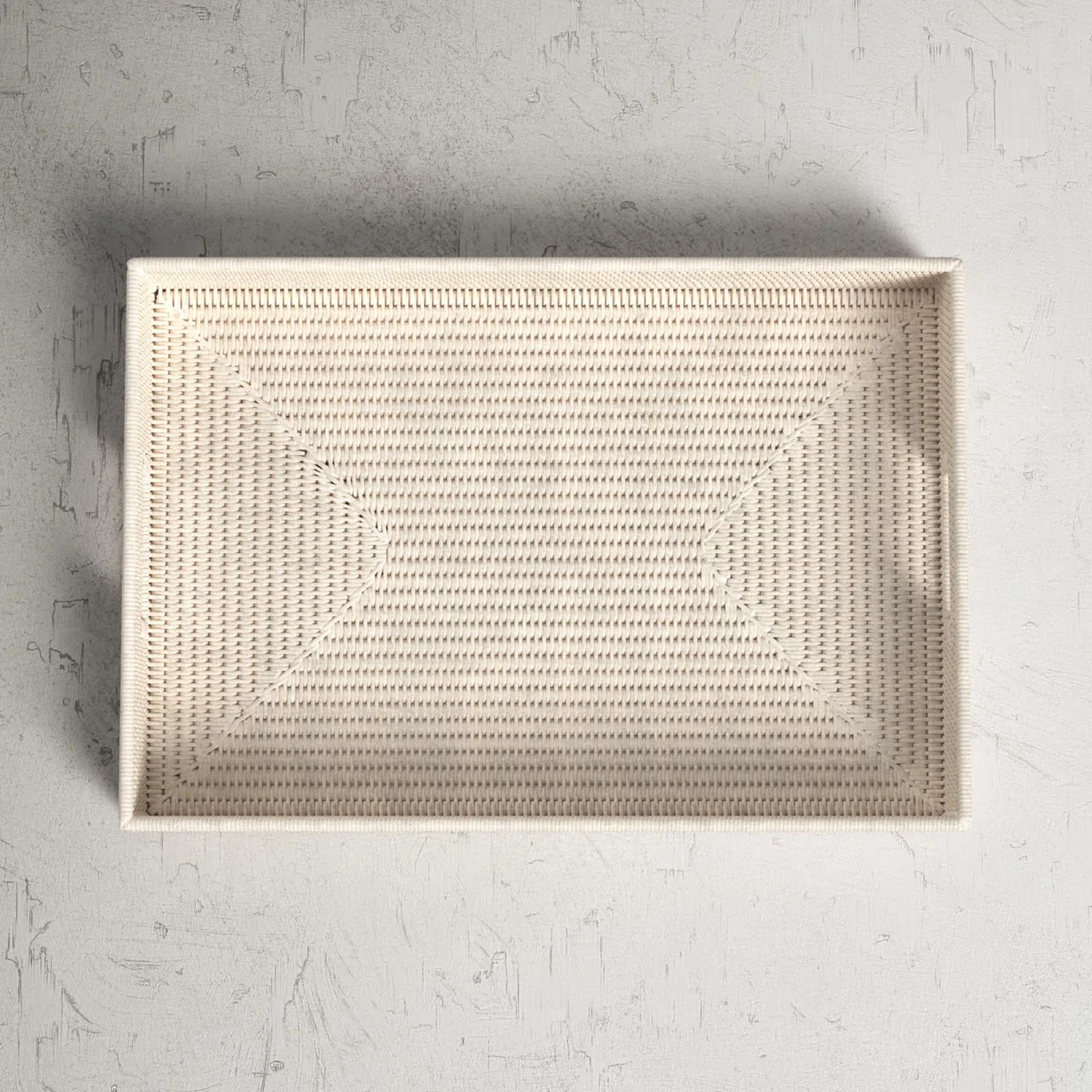 Rectangle Woven Tray Basket
