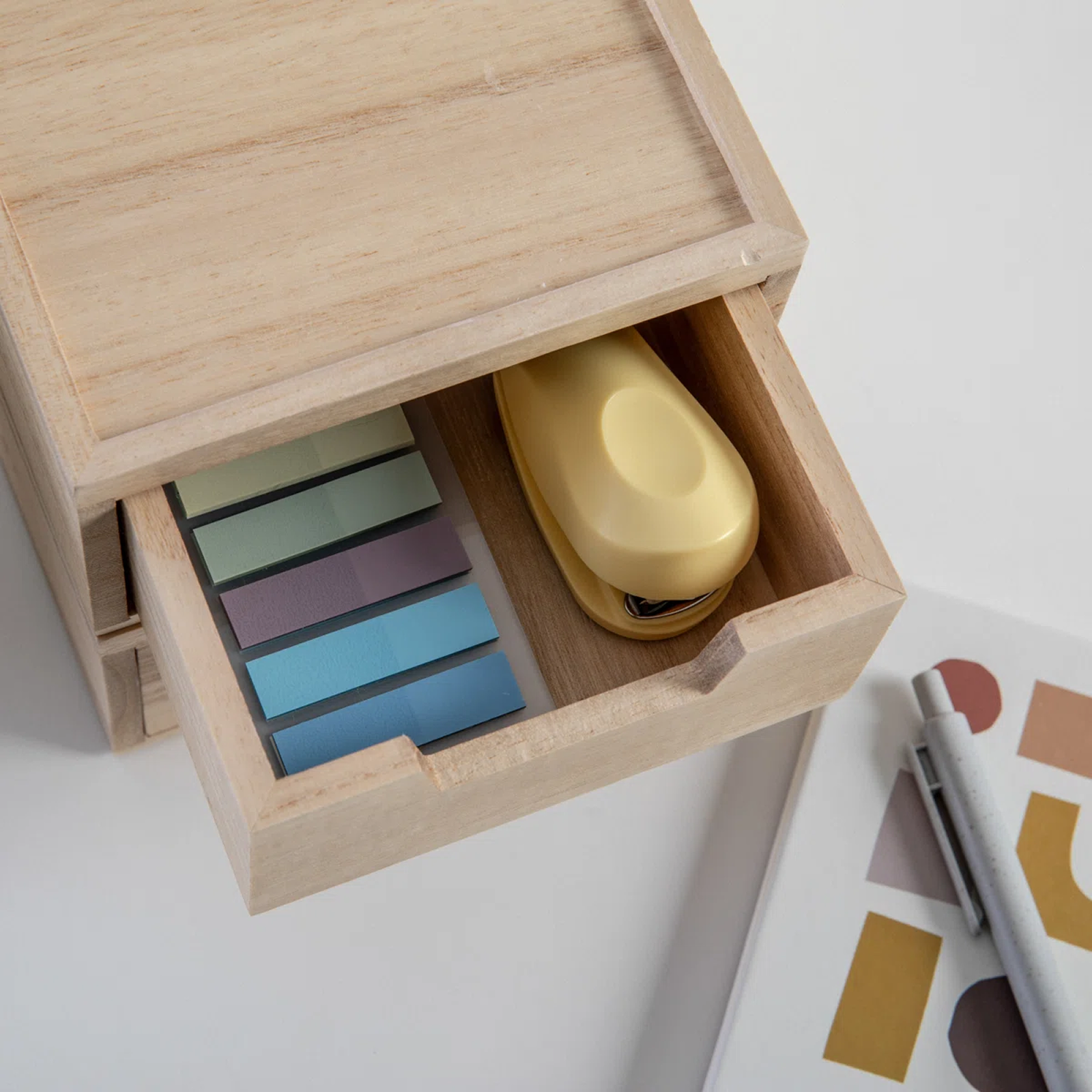 Wooden Drawer Vanity Organizer