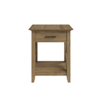 End Table with Drawer Storage