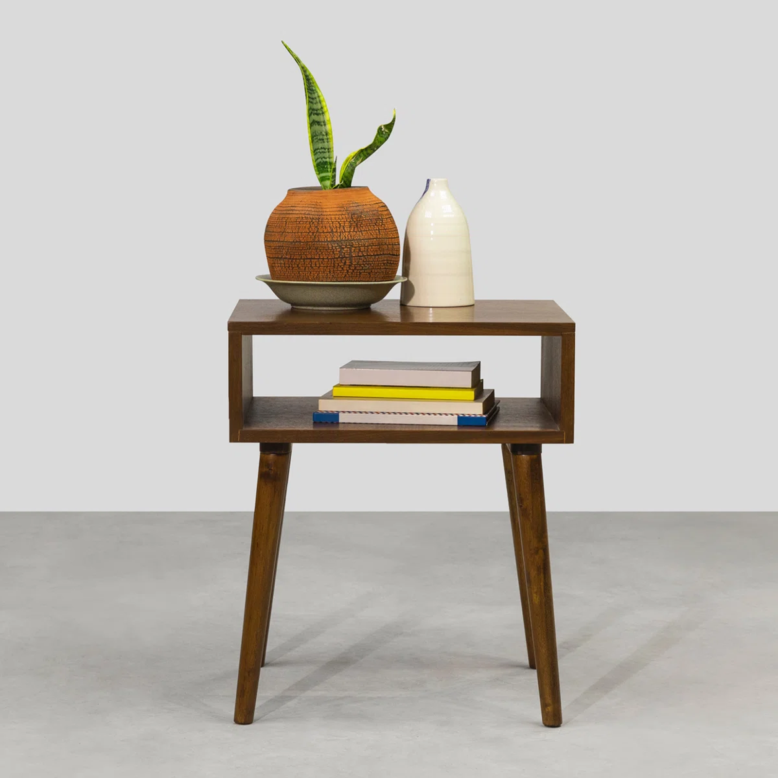 Babais Wooden Nightstand