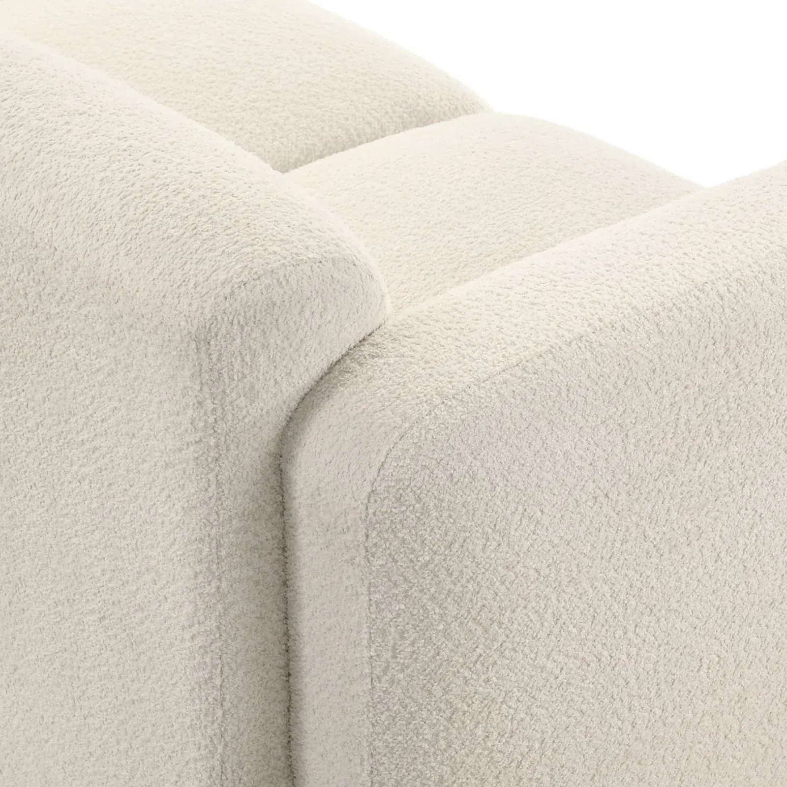 Low-Profile Beige Lounge Sofa