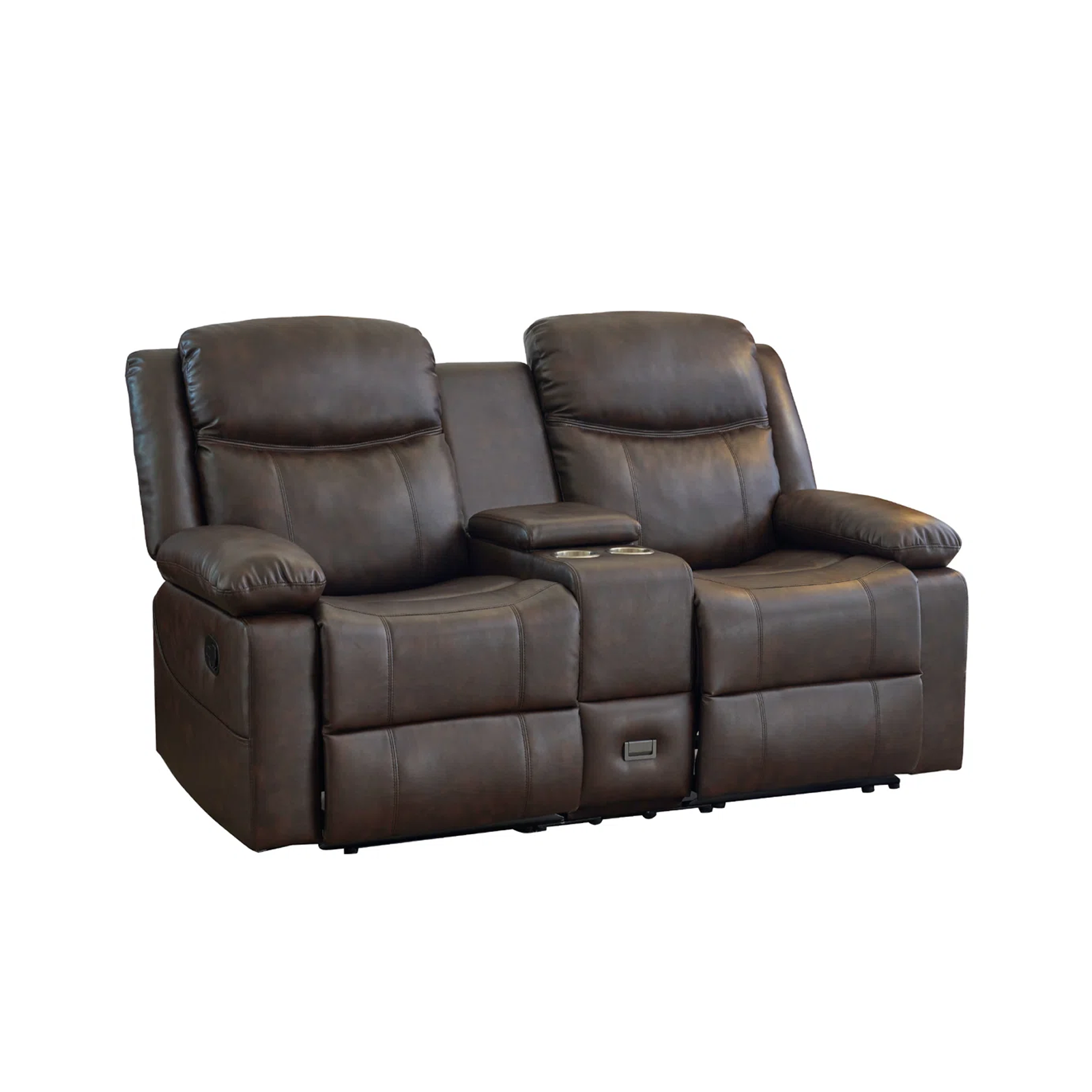 Ultimate Cinema Dual Recliner Loveseat with Console