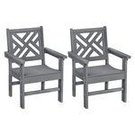 Wooden Garden Arm Chair