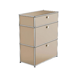 Roze Beige Office Storage Cabinet