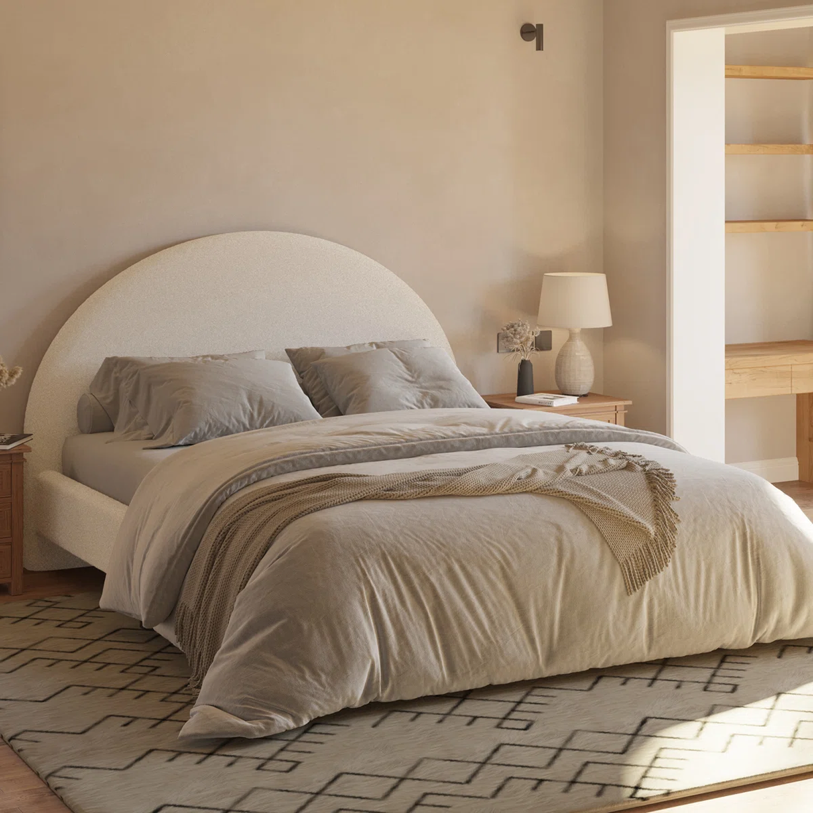 Pure Queen Bed Set with Storage