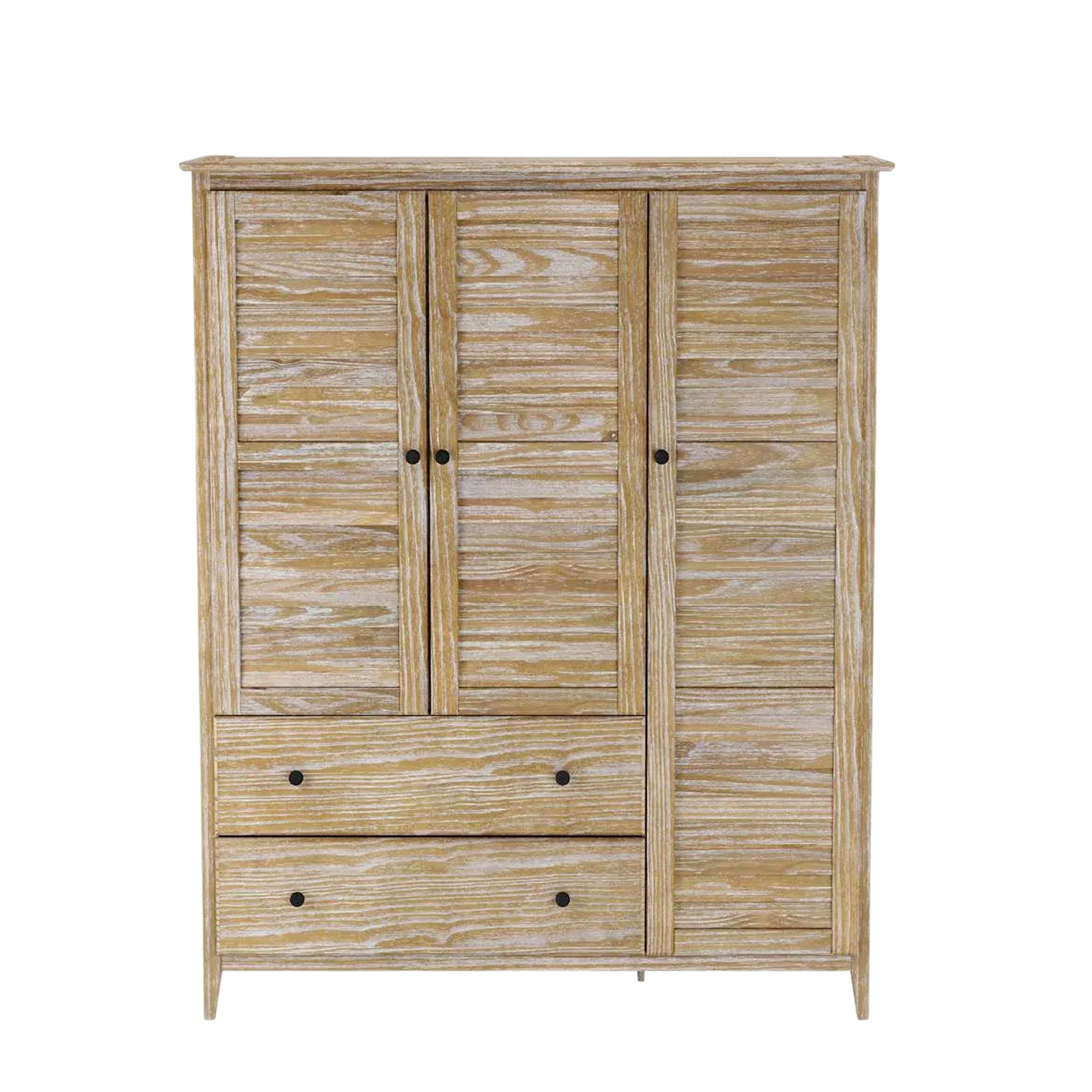 Decor Wood 3-Door Wardrobe