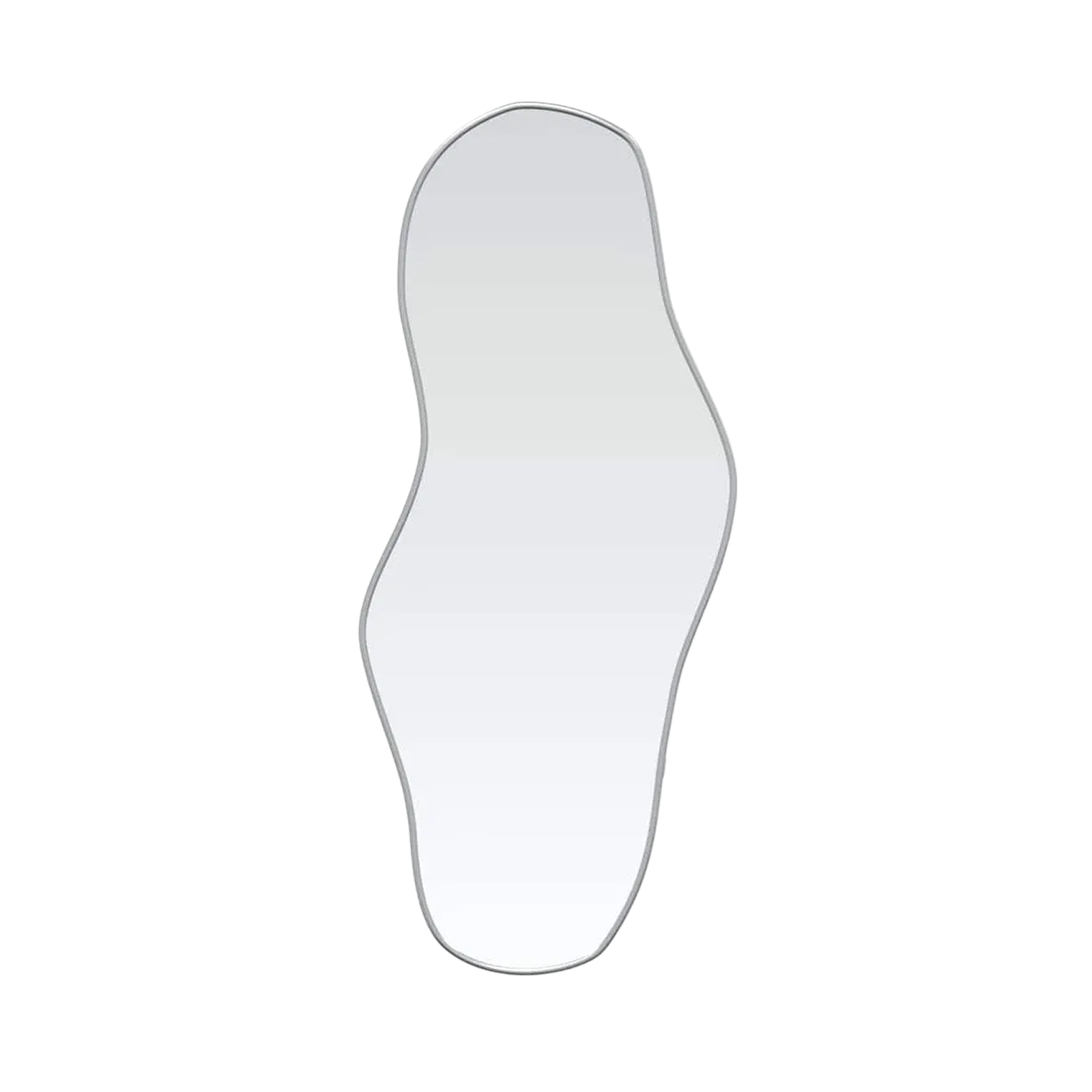 Organic Wave-Shaped Decorative Wall Mirror